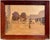 Charles Spindler, Alsatian Village, Marquetry Panel, Framed For Sale - Image 11 of 11