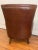 Timothy Oulton Timothy Oulton Lumbar “Cigar Leather” Chair For Sale - Image 4 of 13