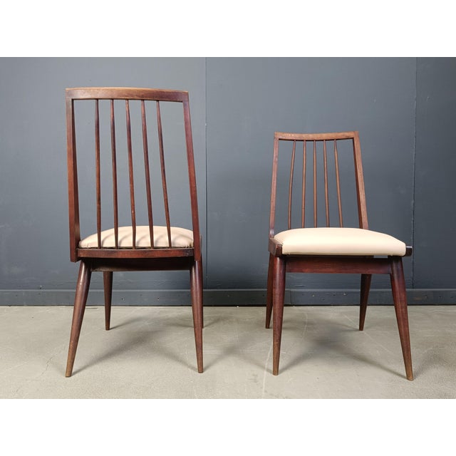 Scandinavian Dining Chairs, 1960s, Set of 4 For Sale - Image 9 of 10