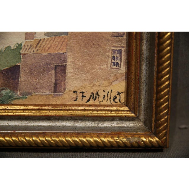 Watercolor on Paper - Jean-Francois Millet For Sale In New York - Image 6 of 8