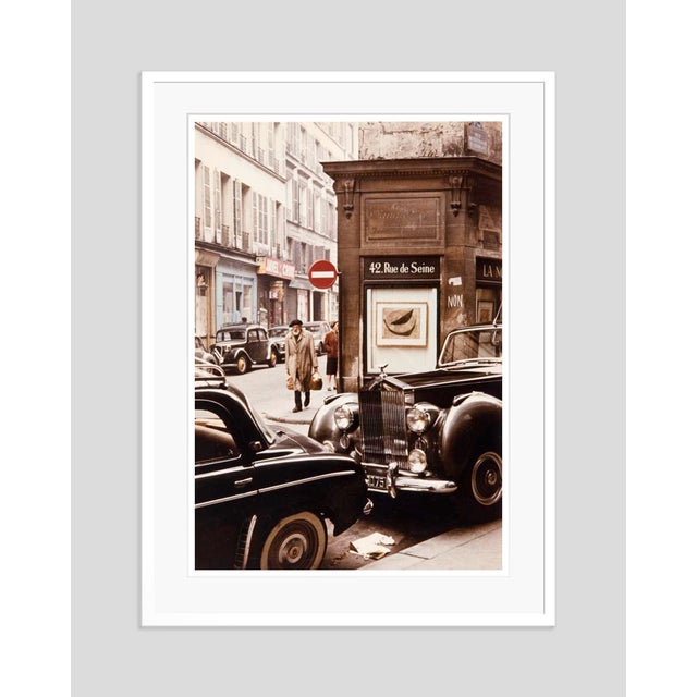 Modern Paris Roller 1950s by Peter Cornelius Framed C-Print For Sale - Image 3 of 3