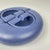 Lavender blue ceramic built-in ashtrays by designer Spagnolo for the Italian manufacturer Sicart. Stamped mark Circa 70...