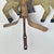 Folk Art Antique Folk Art Sheet Metal Rider on Horse/Mule Toy/Sculpture, Hand Painted For Sale - Image 3 of 13