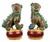 Green 19th Century Chinese Sancai Glazed Foo Dogs For Sale - Image 8 of 8