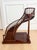 Brown Vintage Mahogany Curved Staircase Architectural Model Sculpture, Maitland-Smith Style For Sale - Image 8 of 10