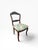 Antique Louis Philippe Style Accent Chair – Mid to Late 19th Century With Updated Floral Upholstery For Sale - Image 4 of 8