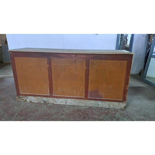 Antique Fir Workbench, 1890s For Sale - Image 4 of 10