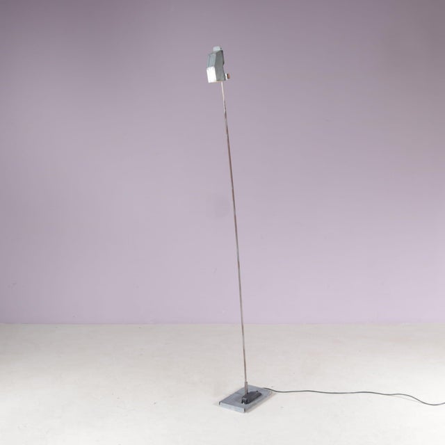 Vintage Belgian Brutalist Floor Lamp in Stone and Metal by Gerard Kuijpers, 1990s For Sale - Image 15 of 15