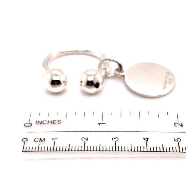 Tiffany & Co Estate Sterling Silver Keychain 9.2 Grams TIF147 TRUSTED SELLER SINCE 2002 PLEASE SEE OUR HUNDREDS OF...