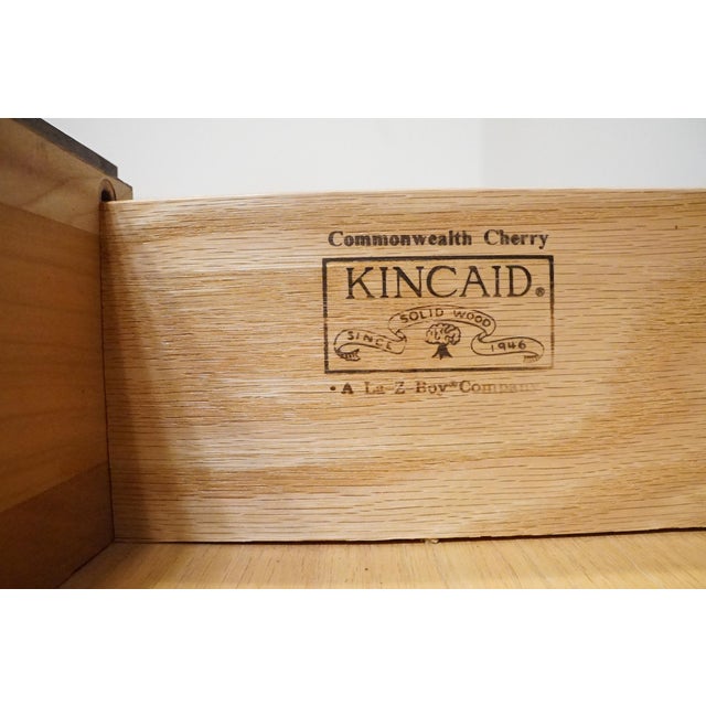 Kincaid Furniture Solid Commonwealth Cherry Traditional Style 39" Clothing Armoire For Sale - Image 9 of 12