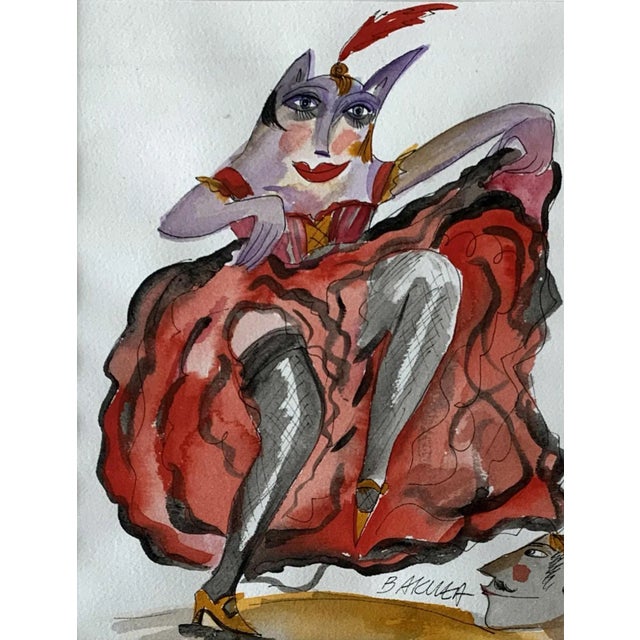 Paper Hanna Bakula, Can-Can, 2007 For Sale - Image 7 of 7