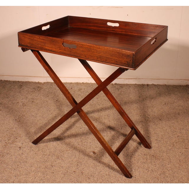 Butler Tray in Mahogany, 1800 For Sale - Image 14 of 14