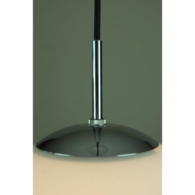 Delta Clock Pendant Lamps from Louis Poulsen, Denmark, 1967, Set of 2 For Sale - Image 12 of 15