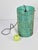 Forest Green Polyester Green Sugar Tube Pendant Lamp, 1960s For Sale - Image 8 of 11