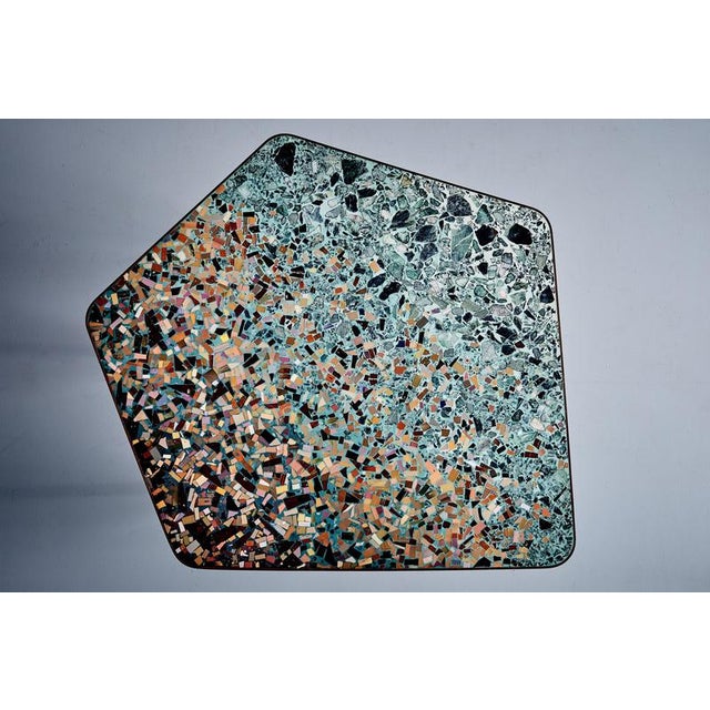 Hand-Crafted Terrazzo Coffee Table by Felix Muhrhofer For Sale - Image 13 of 14