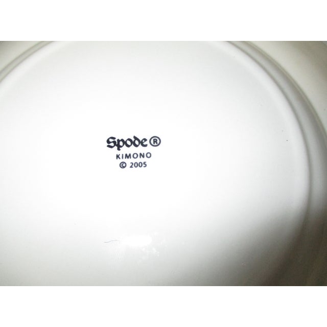 Ceramic Spode Kimono Dessert Plates Set of 4 For Sale - Image 7 of 8