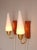 Mid-Century Scandinavian Modern Wall Lamps with Teak Panels attributed to Örsjö, Set of 2 For Sale - Image 10 of 11