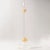 Seguso Extra Large Seguso Clear and Gold Murano Glass Candle Holder For Sale - Image 4 of 8
