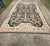 French-Aubusson-Style Tapestry, Floral Motif on Green and Cream Ground For Sale In Dallas - Image 6 of 6