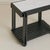 French Black Wood Side Table with White Marble, 1970s - 2 Available For Sale In Chicago - Image 6 of 10