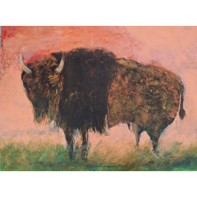 Monika Rossa, Bison, 2026, Oil on Canvas For Sale - Image 6 of 6