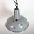 Metal Industrial British Grey Enamel Factory Pendant Lamp from Benjamin Electric Manufacturing Company, 1960s For Sale - Image 7 of 17