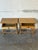 Wood In Style of Henning Kjærnulf Oak Nightstands Set of 2 End Side Tables Vintage Mid-Century Modern 1960s For Sale - Image 7 of 13