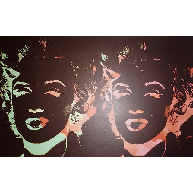 Rare Vintage Andy Warhol "Double Marilyn" Poster - Iconic Pop Art Tribute, 1979/1986 This authentic vintage offset...