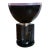 Monumental Postmodern Sculptural Smoked Acrylic & Aluminum Side Table, C. 1980s For Sale