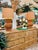Pair of Vintage Sculptural Woven Rattan Table Lamps With Original Shades For Sale - Image 12 of 12