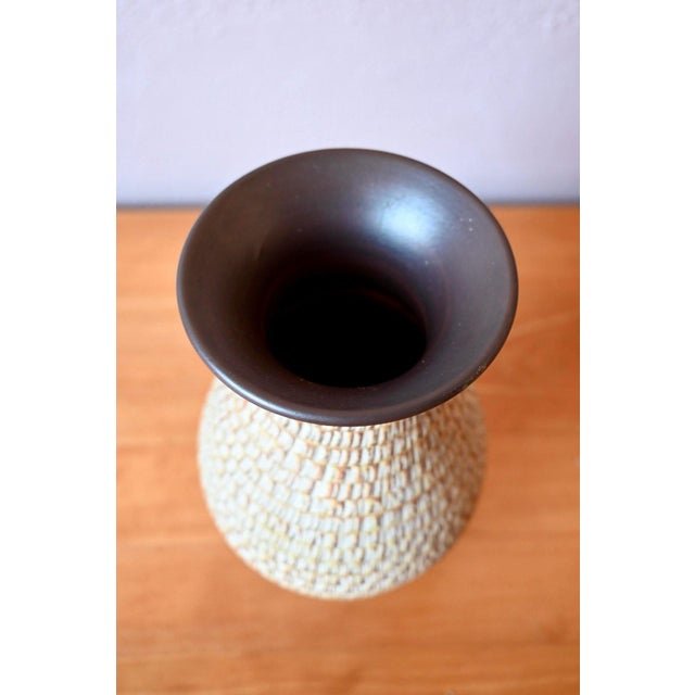 1970s Brutalist Scarred Terracotta Vase by Alfred Krupp, 1970s For Sale - Image 5 of 8