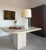 Minimalist White Marble Plinth Table Lamp Knoll-Style (After Nessen) For Sale - Image 9 of 18