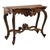 Late 20th Century 20th Carved Mahogany Baroque Style Console Table For Sale - Image 5 of 18