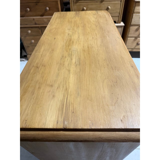Antique Pine Two Over Three Drawers - Chest of Drawers From England For Sale - Image 12 of 18