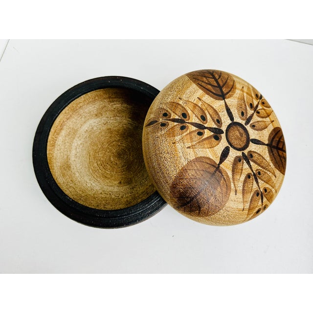 Large Studio Ceramic Lidded Box by Peter Müller for Sgrafo Modern, Germany, 1970s For Sale - Image 11 of 17