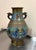 Antique Brass Japanese Champleve' Vase For Sale - Image 4 of 5