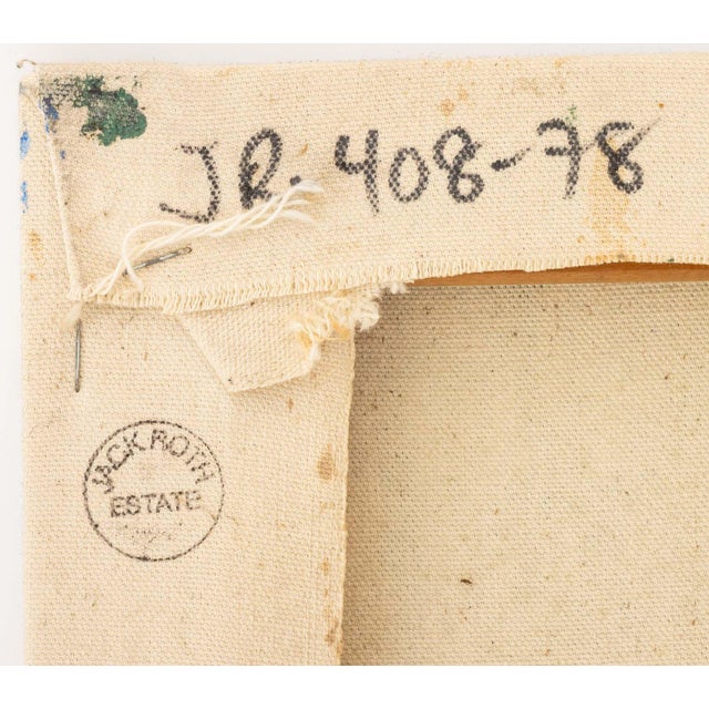 Jack Roth Untitled (Gob Gob Series) Acrylic, 1978 For Sale - Image 9 of 11