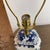 Chinoiserie Garden Motif Ceramic Table Lamp For Sale - Image 10 of 12