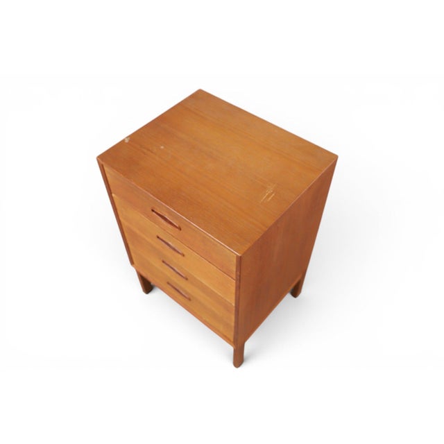 Nils Jonsson Nils Jonsson Model "Domi 4" Four Drawer Chest in Teak #3 For Sale - Image 4 of 4