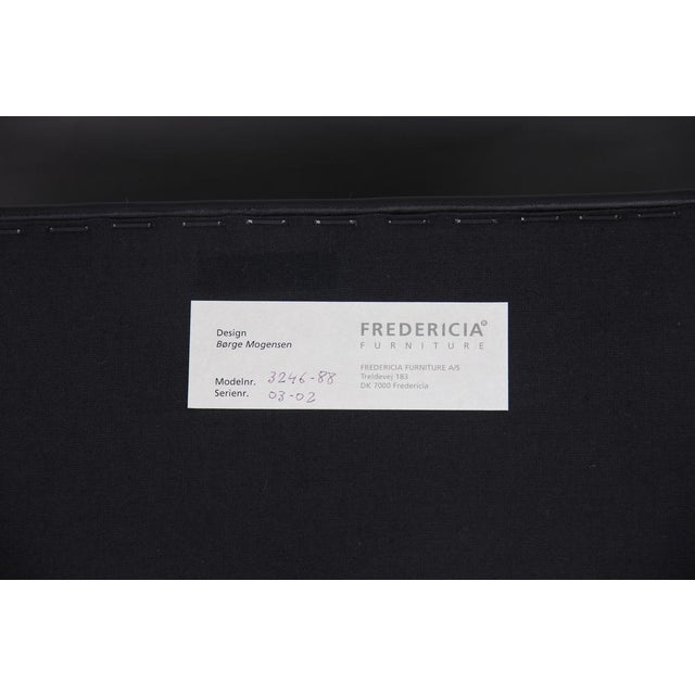 Model 3246 Armchairs by Børge Mogensen for Fredericia, 2002, Set of 2 For Sale - Image 14 of 15
