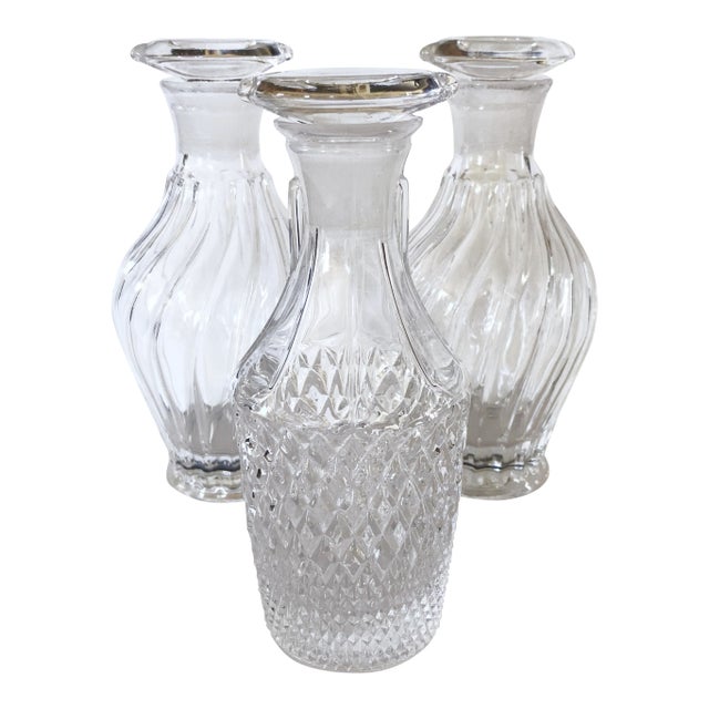 Set of 3 Cruets For Sale