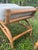 Lovely Vintage Rattan Ottoman. Very sturdy firm Very good Preowned condition