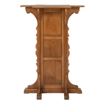 French Wooden Church Console, 1900s For Sale