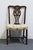 High End Solid Mahogany Traditional Chippendale Style Dining Side Chair For Sale - Image 4 of 9