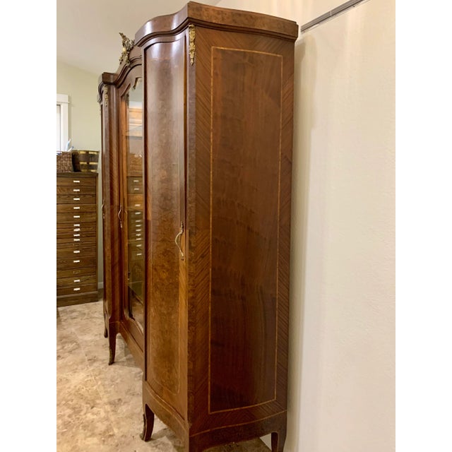 Monumental Mahogany Display Cabinet Circa 1850 For Sale - Image 4 of 12