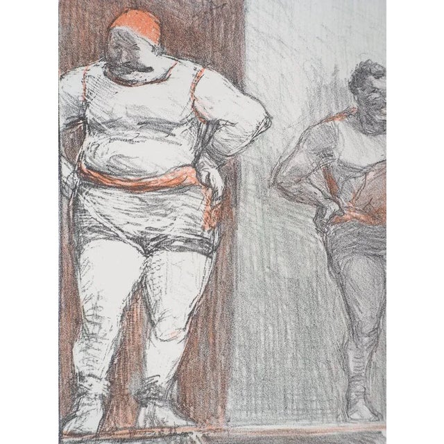 Henri Gabriel Ibels, Swimmers, 1897, Original Lithograph For Sale - Image 9 of 10