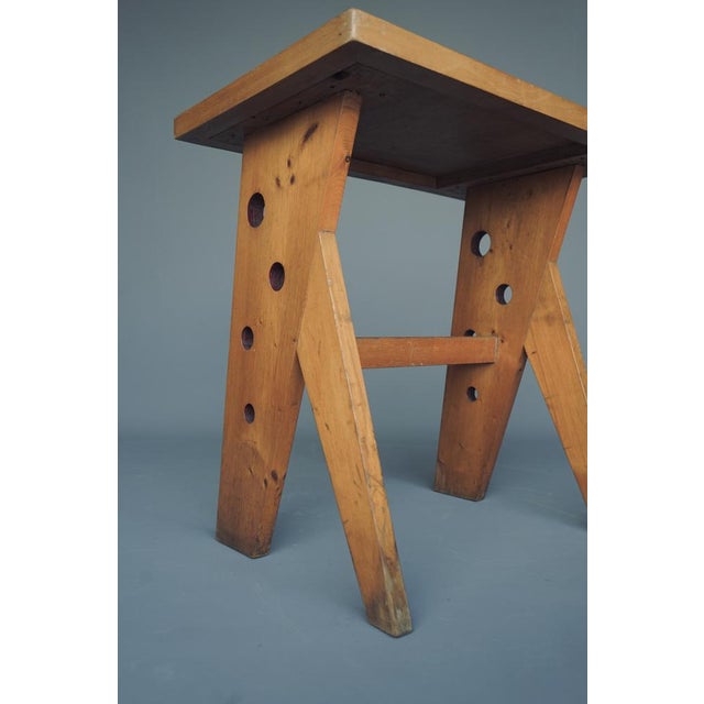 Small Mid-Century French Desk, 1950s For Sale - Image 14 of 17