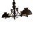 Late 19th Century Napoleon III Japanese Billiard Lamp For Sale