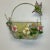 Mid 20th Century Italian Tole Wall Pocket-Basket With Hummingbirds. For Sale - Image 12 of 12