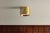 Metal Hudson Valley Lighting Edisto 4.5 in. 1 Light Flush Mount in Aged Brass Finish For Sale - Image 7 of 10